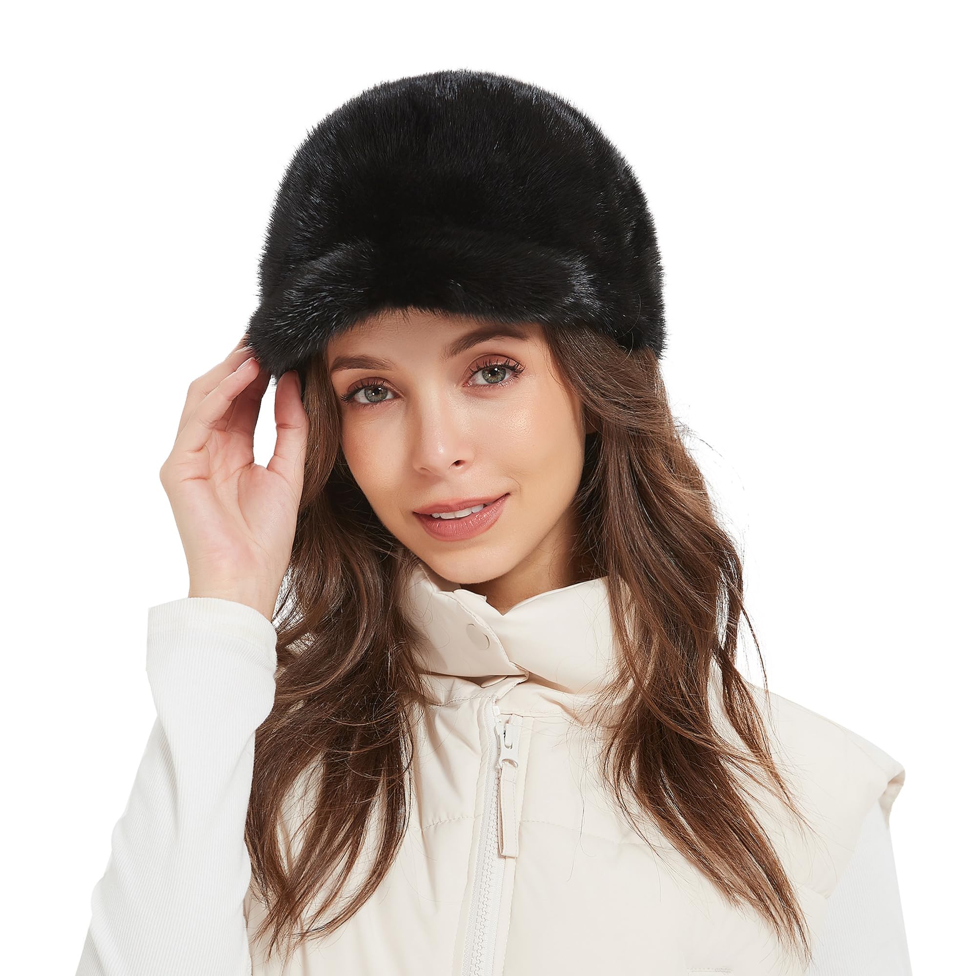 Cappello da spiaggia da donna, in paglia, con visiera larga, protezione UV, per golf, sport