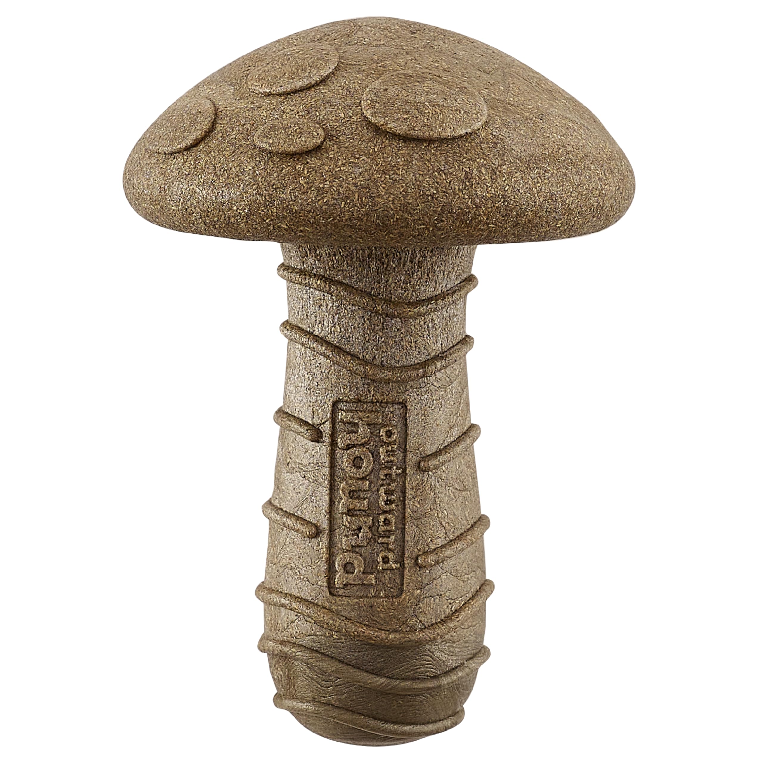 Dogwood Mushroom Durable Dog Chew Toy, Peanut Butter Scent, Medium