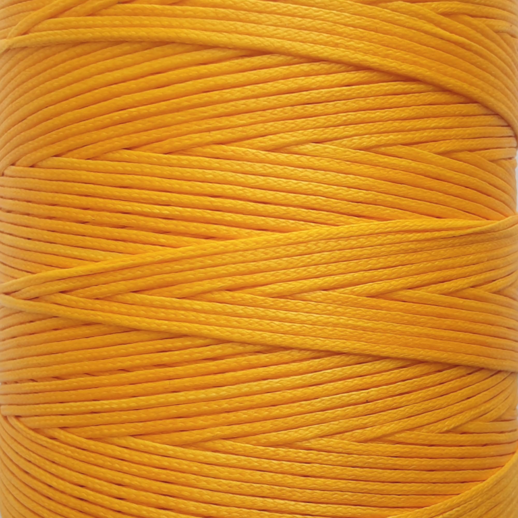 Mart-Mon 1.5Mm Gold - 10M 1.5Mm Waxed Nylon Cord - 10 Meters Strong Jewellery Thread, Bracelet, Necklaces, Crafts, Shamballa, Beading String (1.5Mm Gold - 10M)