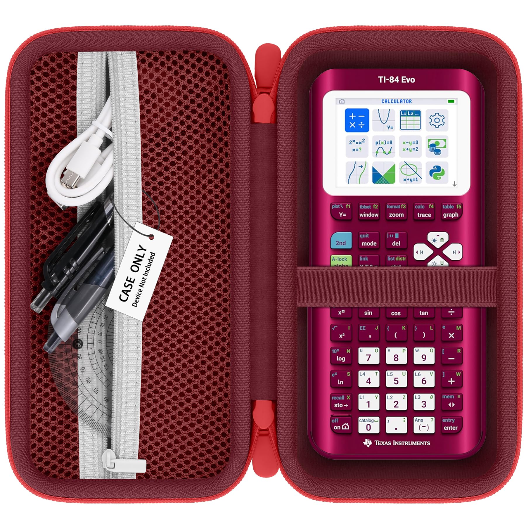 Photo 1 of Syongsion TI-84 Plus CE Graphing Calculator Hard Case