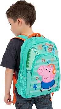 Peppa Pig Backpack For Boys | George Pig Backpack | Multicoloured One Size