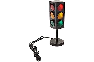 Eltrali 8 Inch Traffic Room Decor Table LampNascar Decor