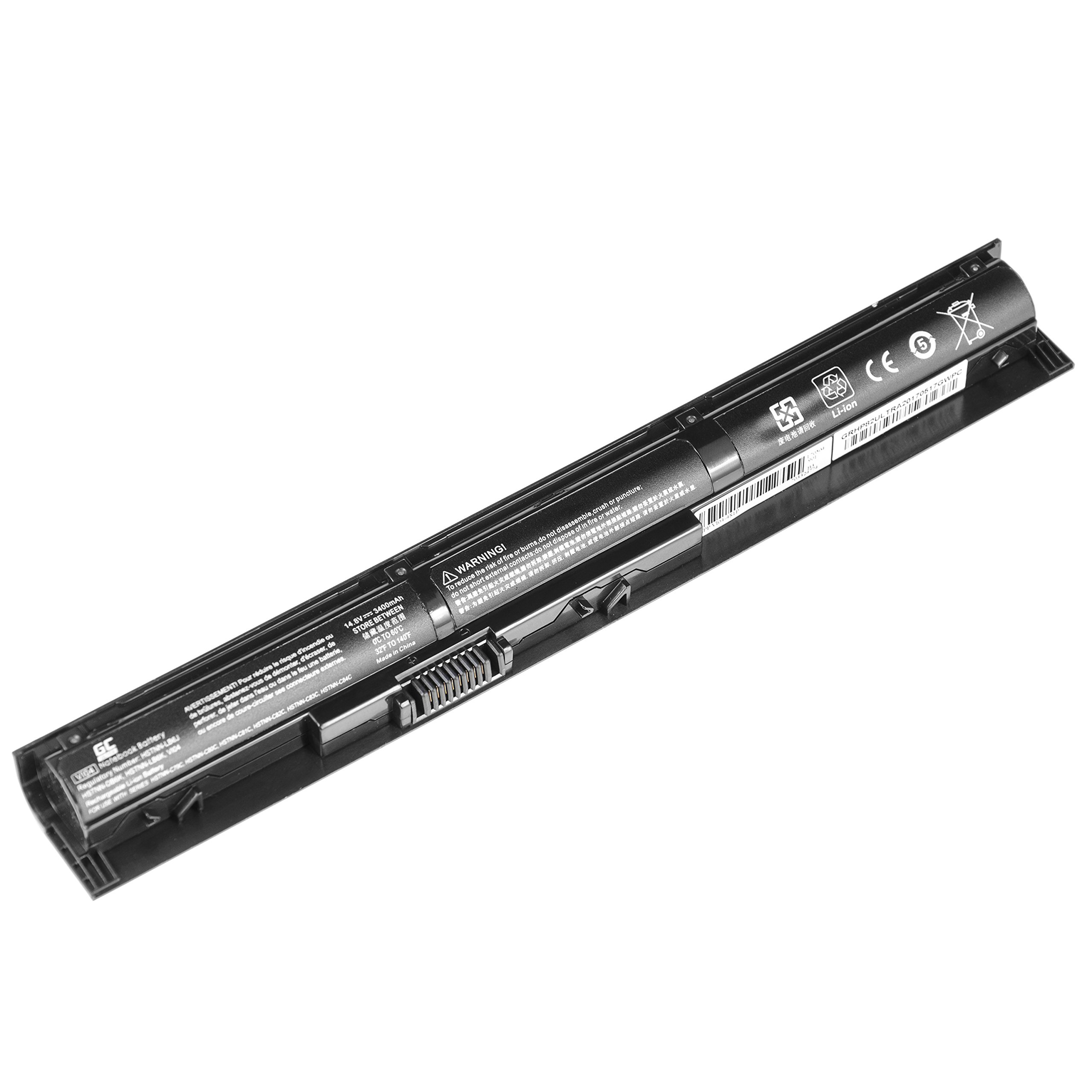 Green Cell Ultra VI04 Laptop Akku für HP 17-P, ProBook 440 445 450 455, Pavilion 14-V 15-P 17-F, Envy 14-U 15-K 17-K (3400mAh)