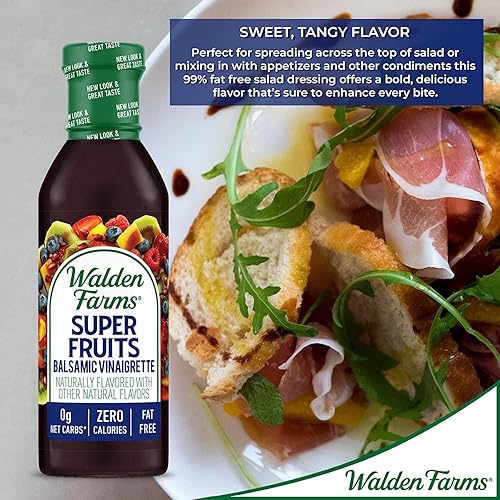 Vista 216 de Walden Farms Buffalo Ranch - Aderezo y salsa – Sin calorías, sin gluten, bajo en carbohidratos, apto para dieta cetogénica, sin azúcar, sin grasa