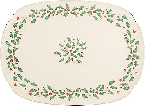 Miniatura 7 de Lenox Paquete de cristalería navideña y plato para servir