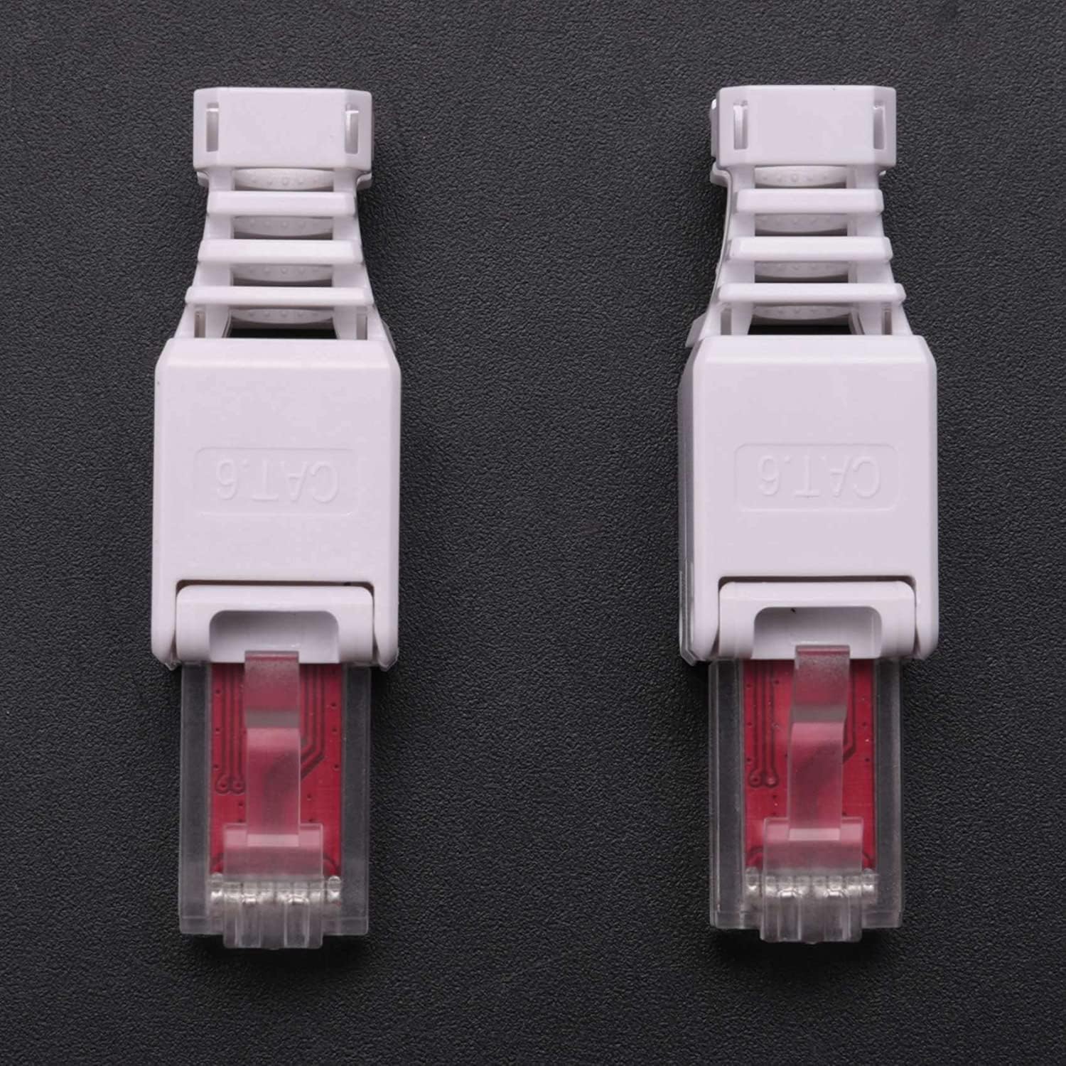 1 connettore RJ45 for UTP CAT6A/CAT6/CAT5E, non è richiesta alcuna crimpatrice Internet RJ 45(LT19A)