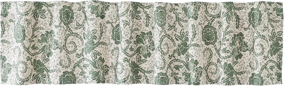 VHC Brands Dorset Farmhouse Window Valance Curtain - Thumbnail 5