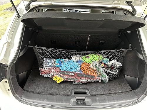 Red de carga organizadora de maletero para Nissan Rogue Sport 2017-2023 Red de carga estilo sobre para SUV Organizador de maletero de coche de
