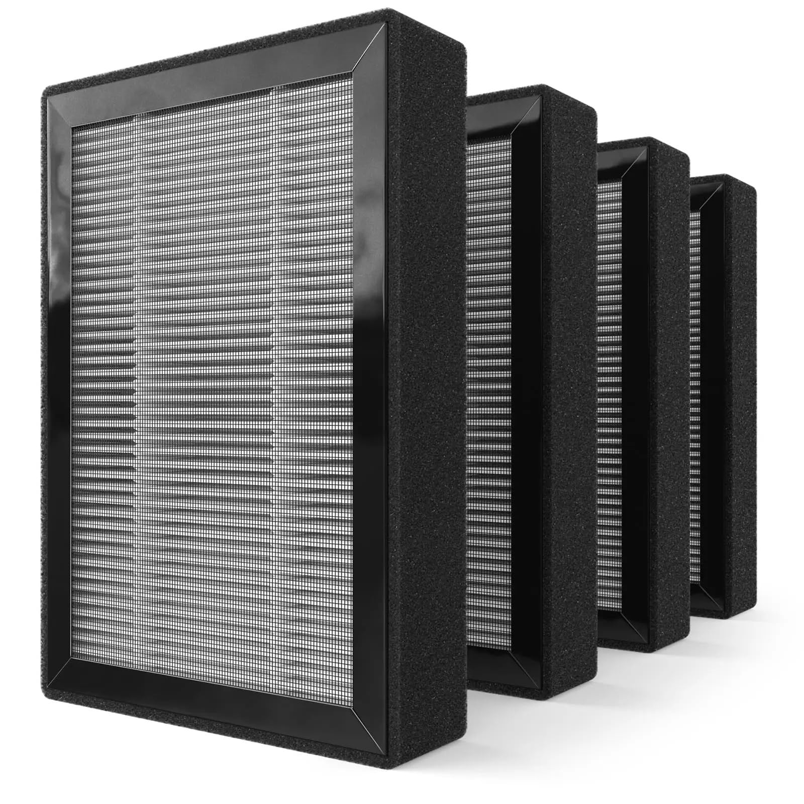 Wonjoxel One Color Air Purifiers Replacement Filter 4Pcs Hepa Replacement Filter