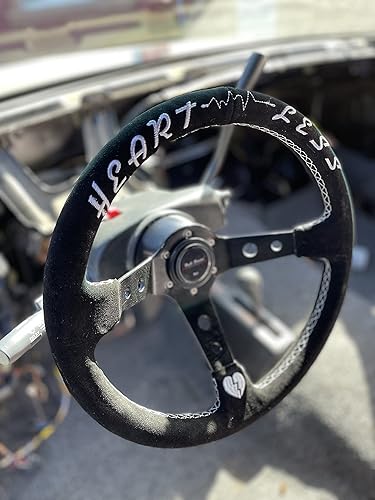 Miniatura 8 de Volante de piel de ante + kit adaptador de cubo para Subaru Impreza WRX