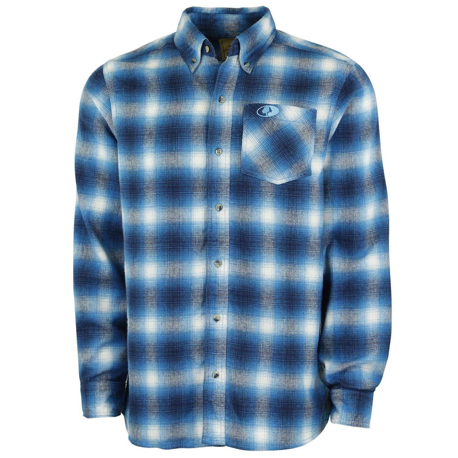 Mossy Oak Camisa de Franela A Cuadros para Hombre