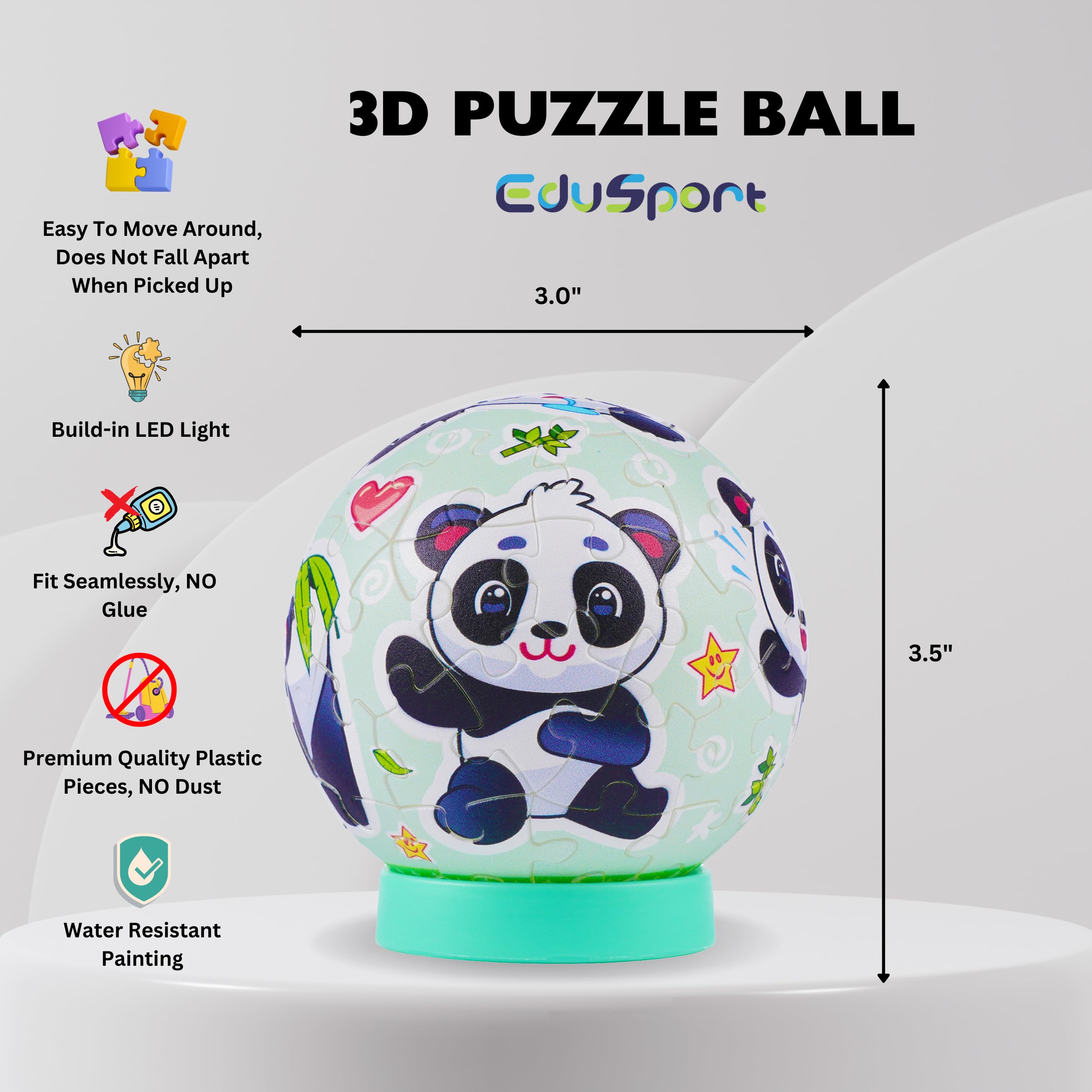 Educa Puzzle 3D Dragon Ball 32 Pièces - Formes Sphère, Bracelet, Diabolo - Jouet 6 Ans Et Plus