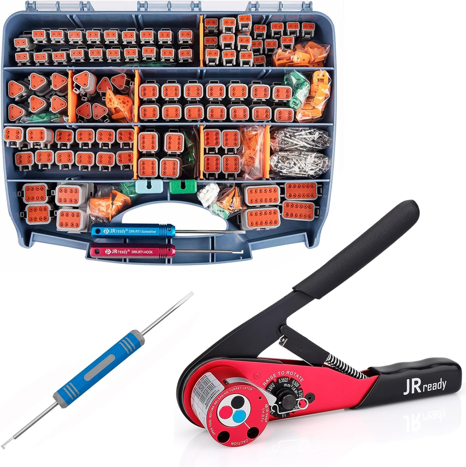 JRready ST6255 Deutsch Stamped Contacts DT Connector Terminal Kit Size - View #11