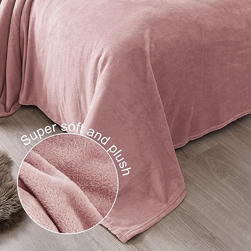 Miniatura 9 de Exclusivo Mezcla - Manta de felpa y franela aterciopelada para cama (tamaño grande), en varios tamaños y colores