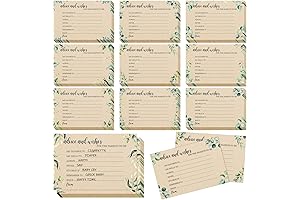 Geyoga Baby Predictions and Advice Cards - 120 Count for Fun Baby...