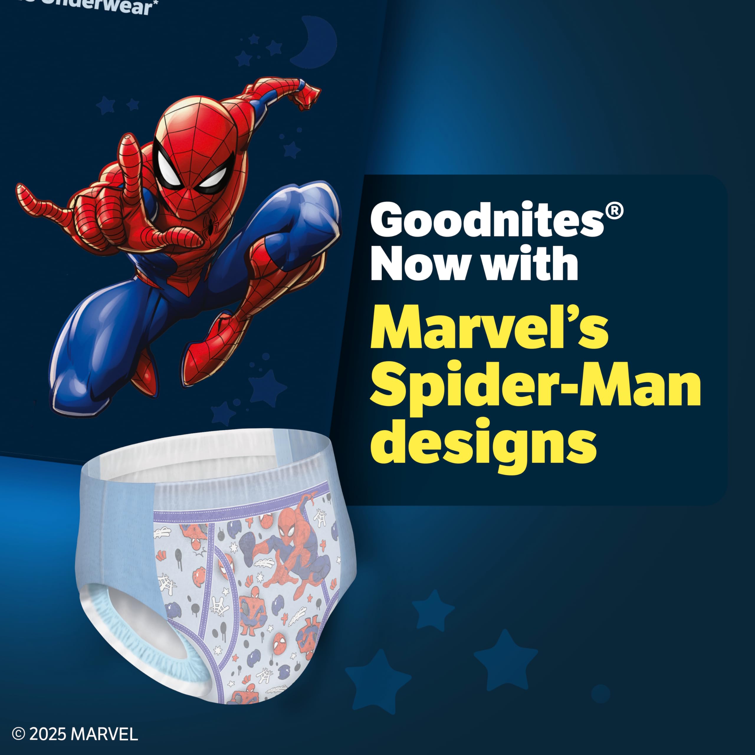GoodNites Bedtime Sous-vêtements pour garçon Taille S à M 14 carats