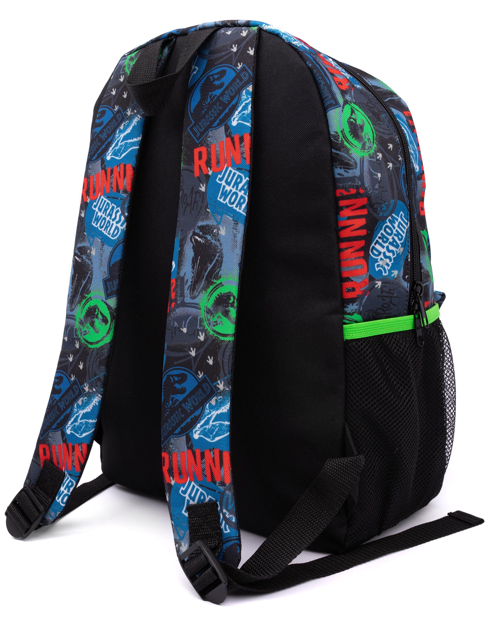 Jurassic World Mochila Set Niños 4 Piezas Escuela Caja De Almuerzo Botella