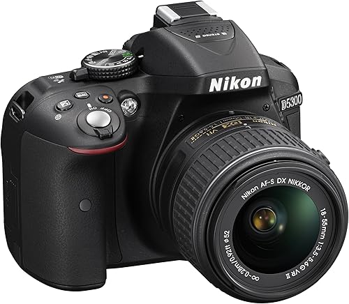 B0BDH2KV8S_image_2 Nikon D5300 24.2 MP CMOS Cámara digital SLR con 0.709-2.165 in f3.5-5.6G ED VR Auto Focus-S DX NIKKOR Lente de zoom (negro)