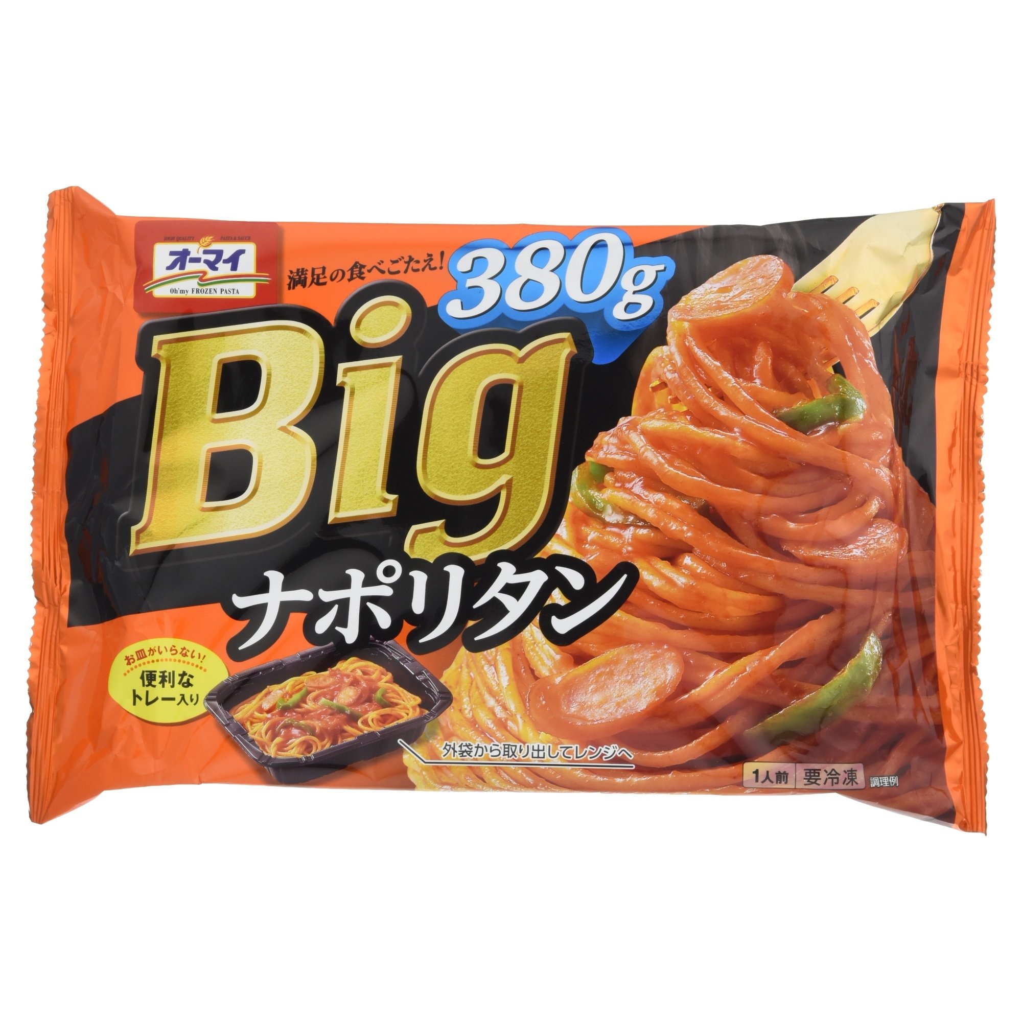Amazon.co.jp: [冷凍] オーマイ Bigナポリタン 380g : 食品・飲料・お酒