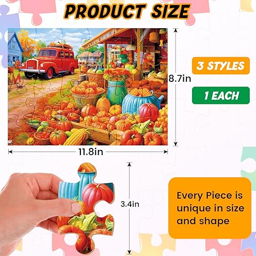 Miniatura 2 de Rompecabezas de madera de 24 piezas grandes para personas mayores, productos y actividades para personas mayores con demencia, Alzheimer,