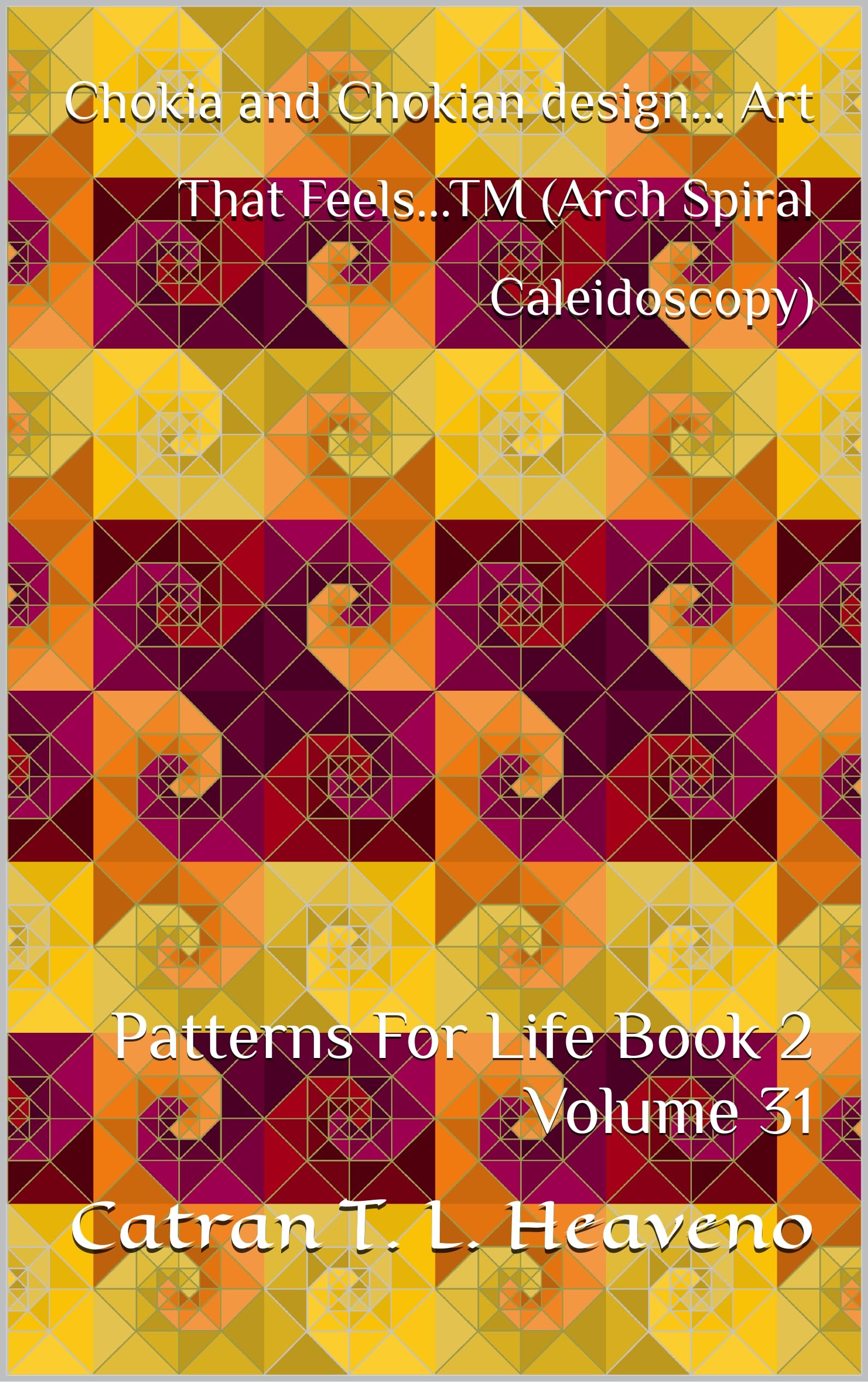 Arch Spiral Caleidoscopy livre d'art prestige de motifs géométriques pour collectionneur