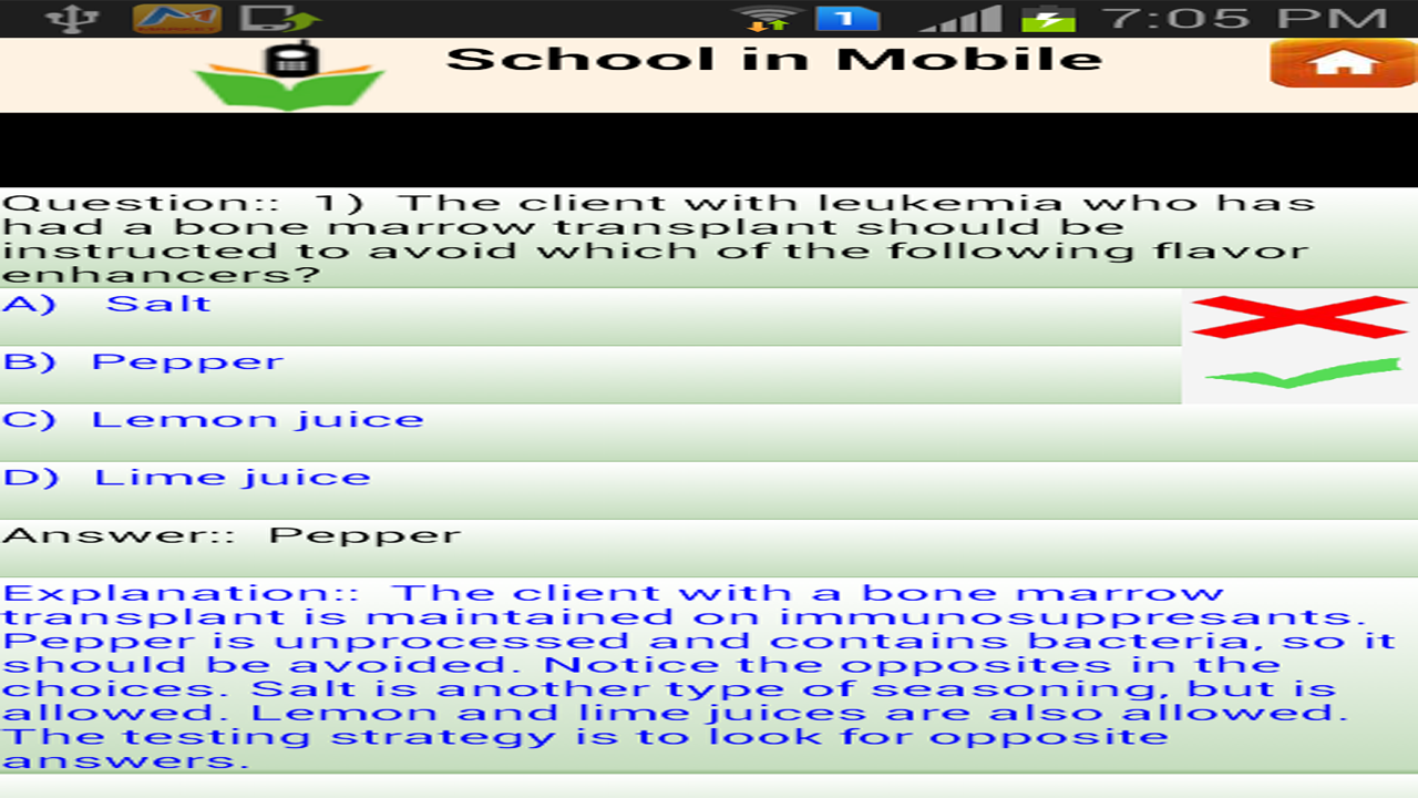 NCLEX-RN Exam Prep Free - App on Amazon Appstore