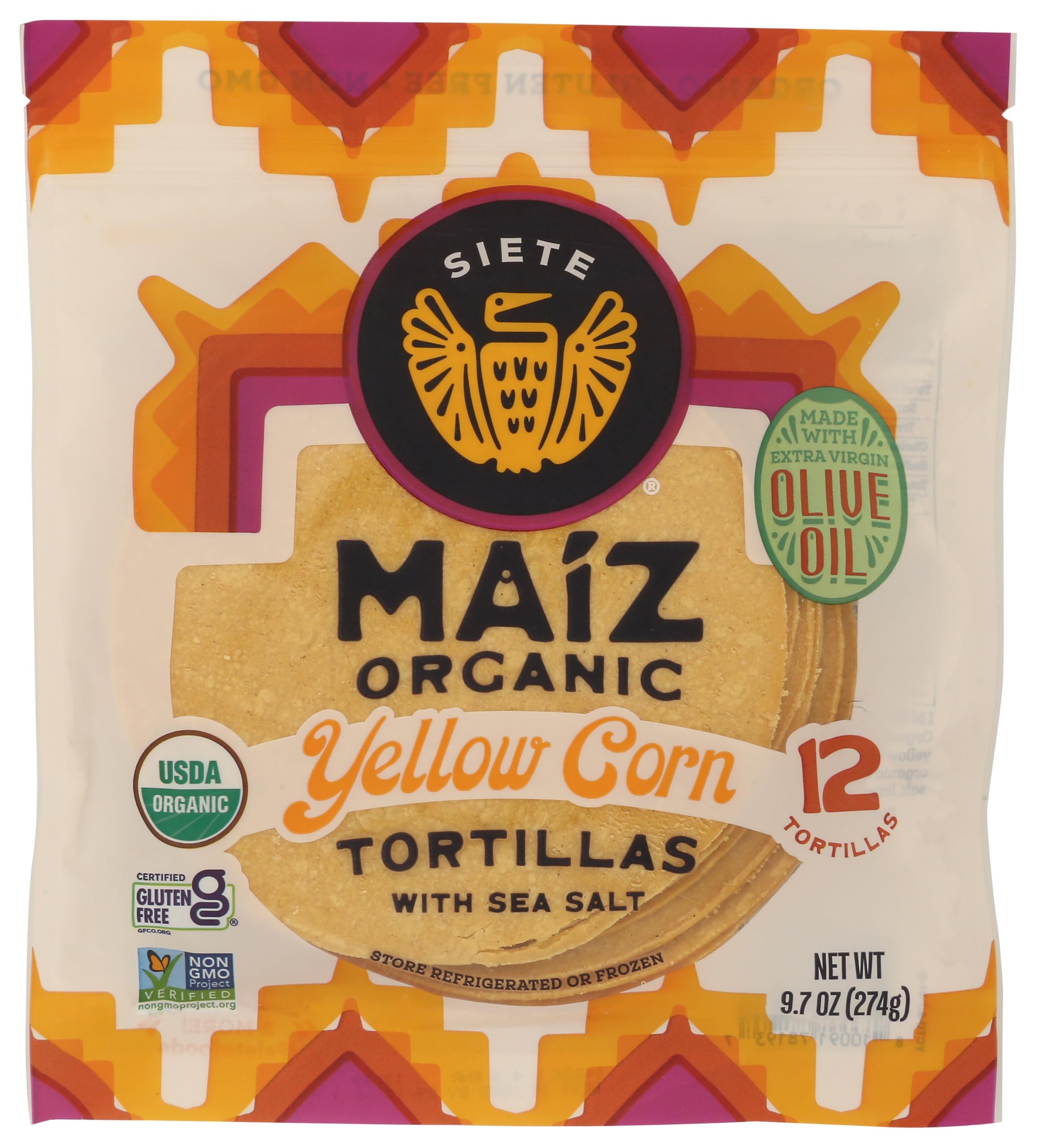 Organic Maiz Yellow Corn Tortillas 12ct ​ | Grocery Pickup