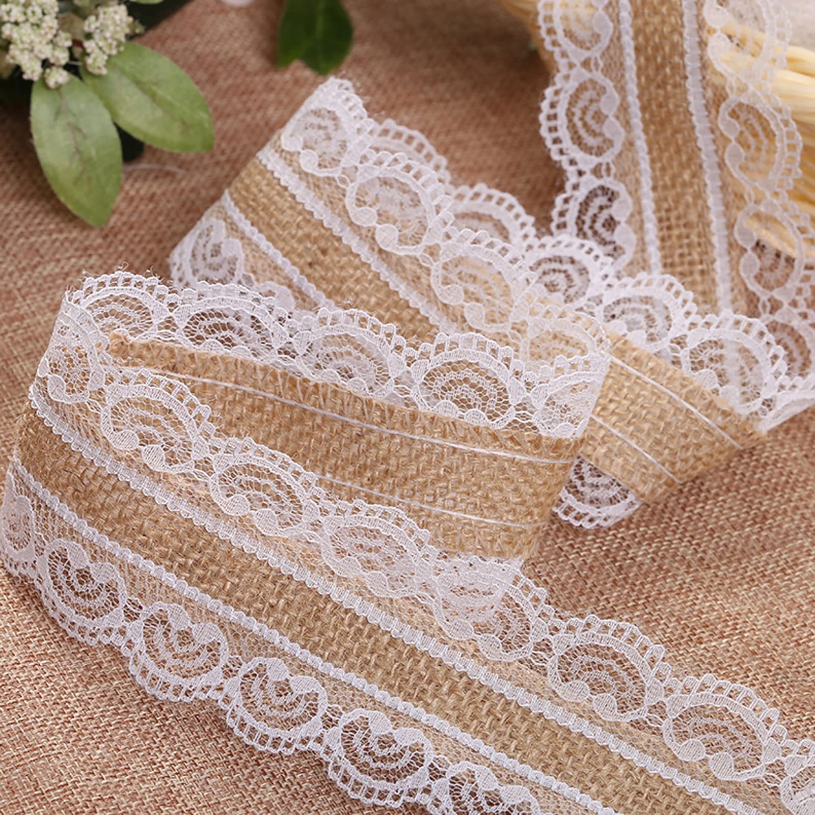 Runner Da Tavola In Iuta Naturale - 5 M * 26 Cm - Sparklers Club - Foto 13