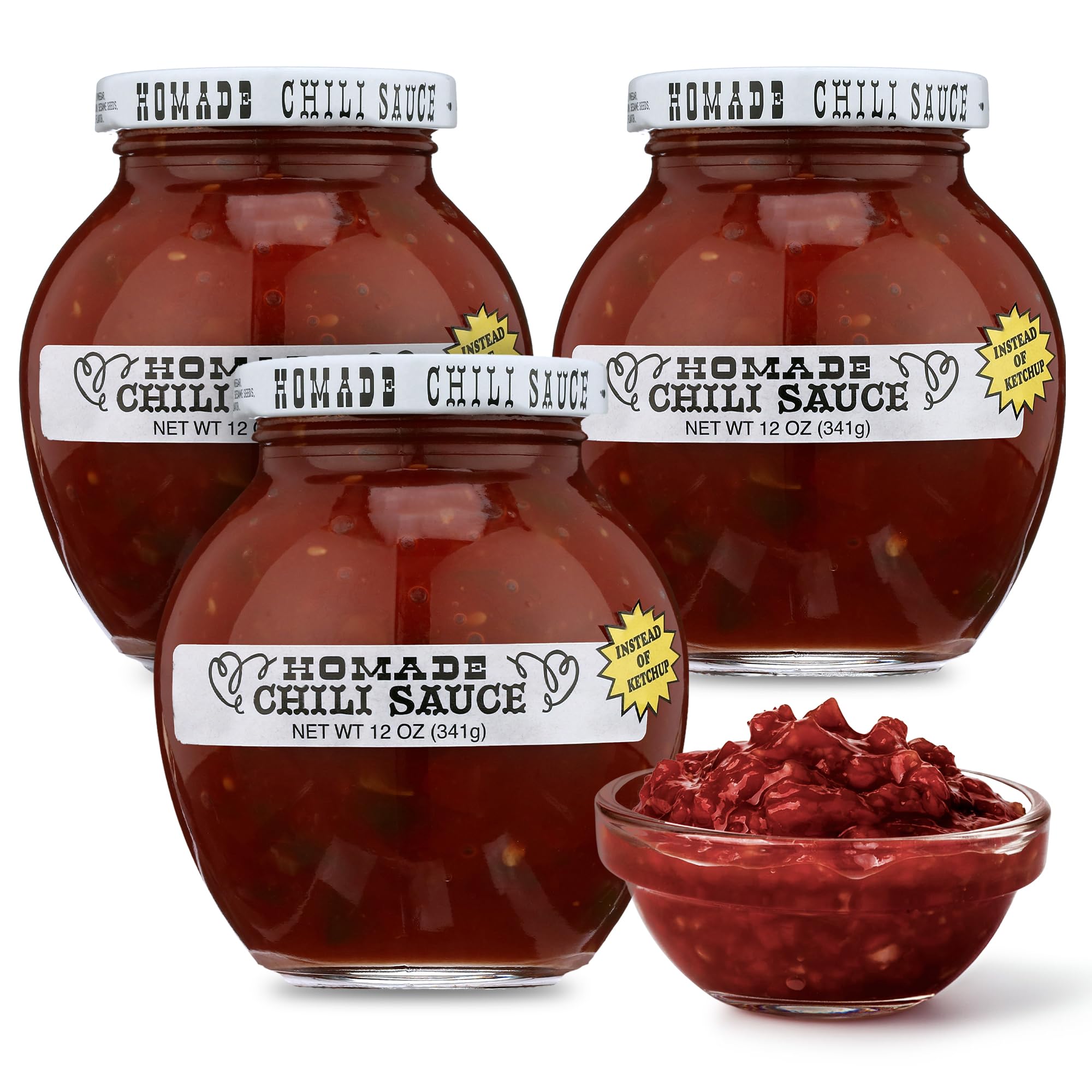 Homade Sauce Chili 12 Oz (Pack of 3)