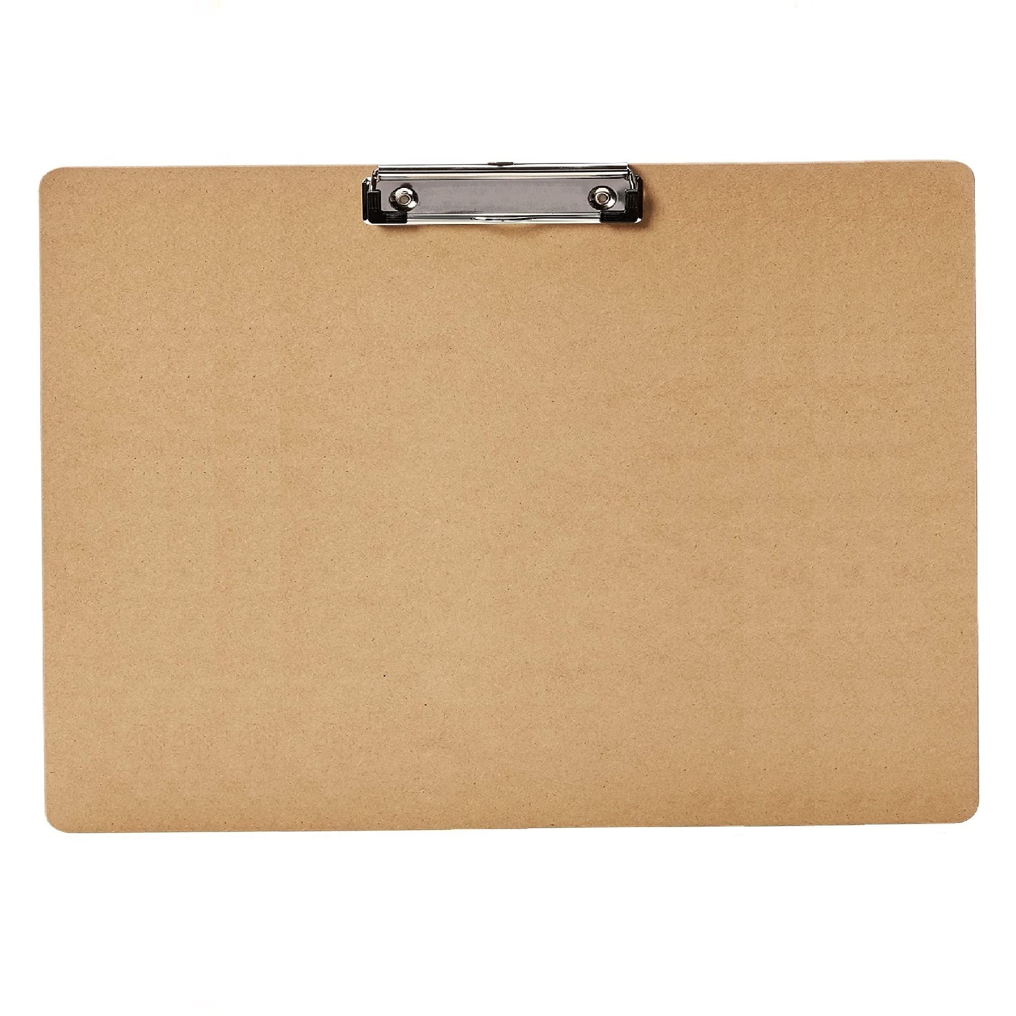 A3 hardboard clipboard Brown with Hanging Hole - Pack of 12