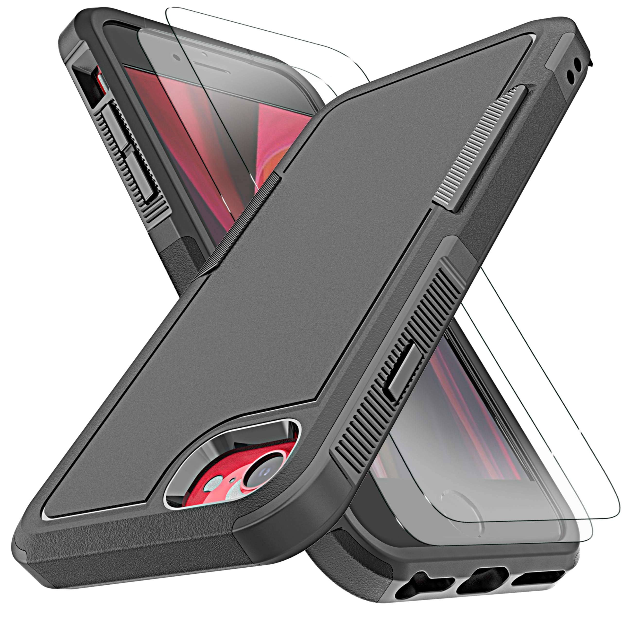 YmhxcY for iPhone SE 2022 3rd 2020 2nd Case iPhone8 7 6 Case 10 FT Military Grade Drop