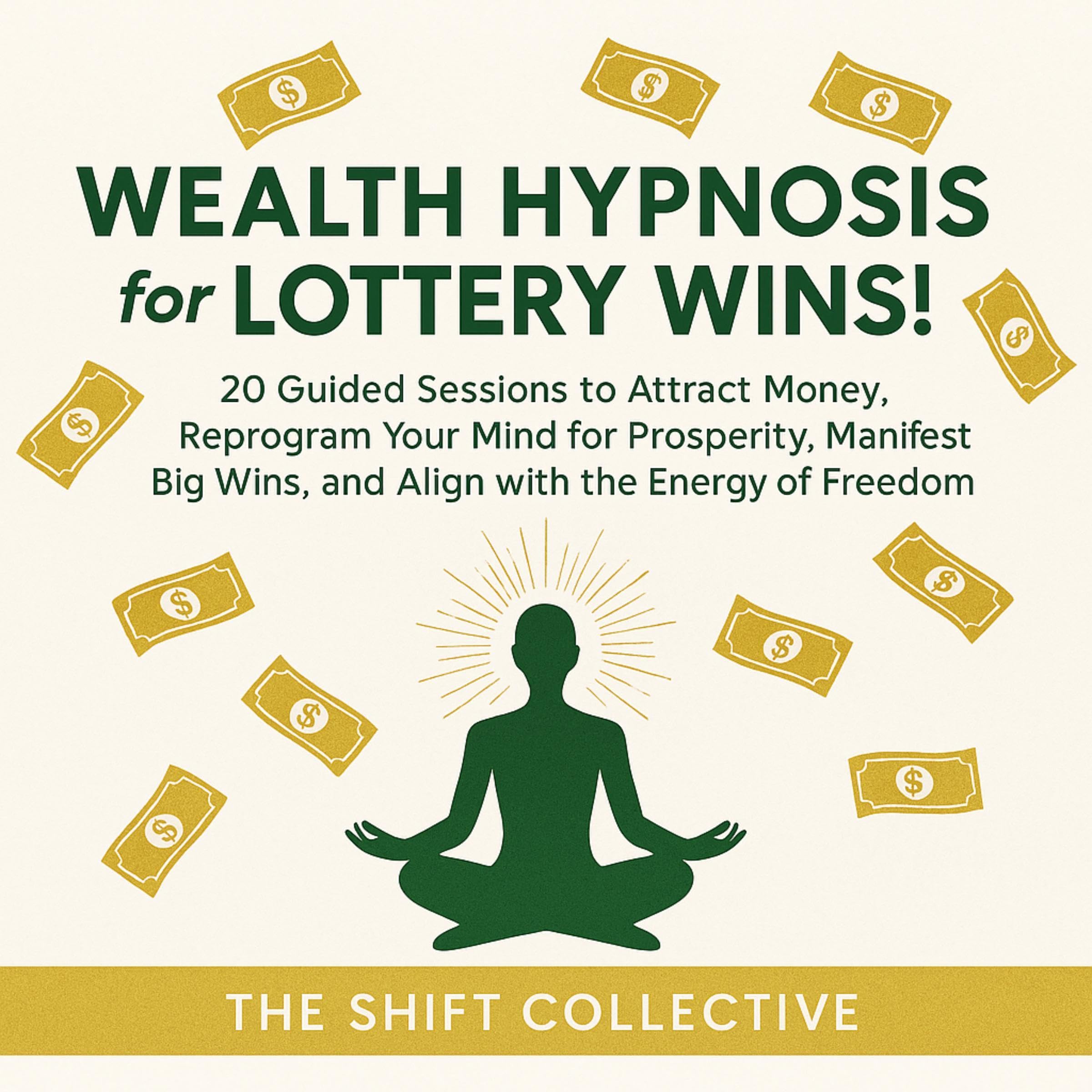Cover art for Wealth Hypnosis for Lottery Wins!