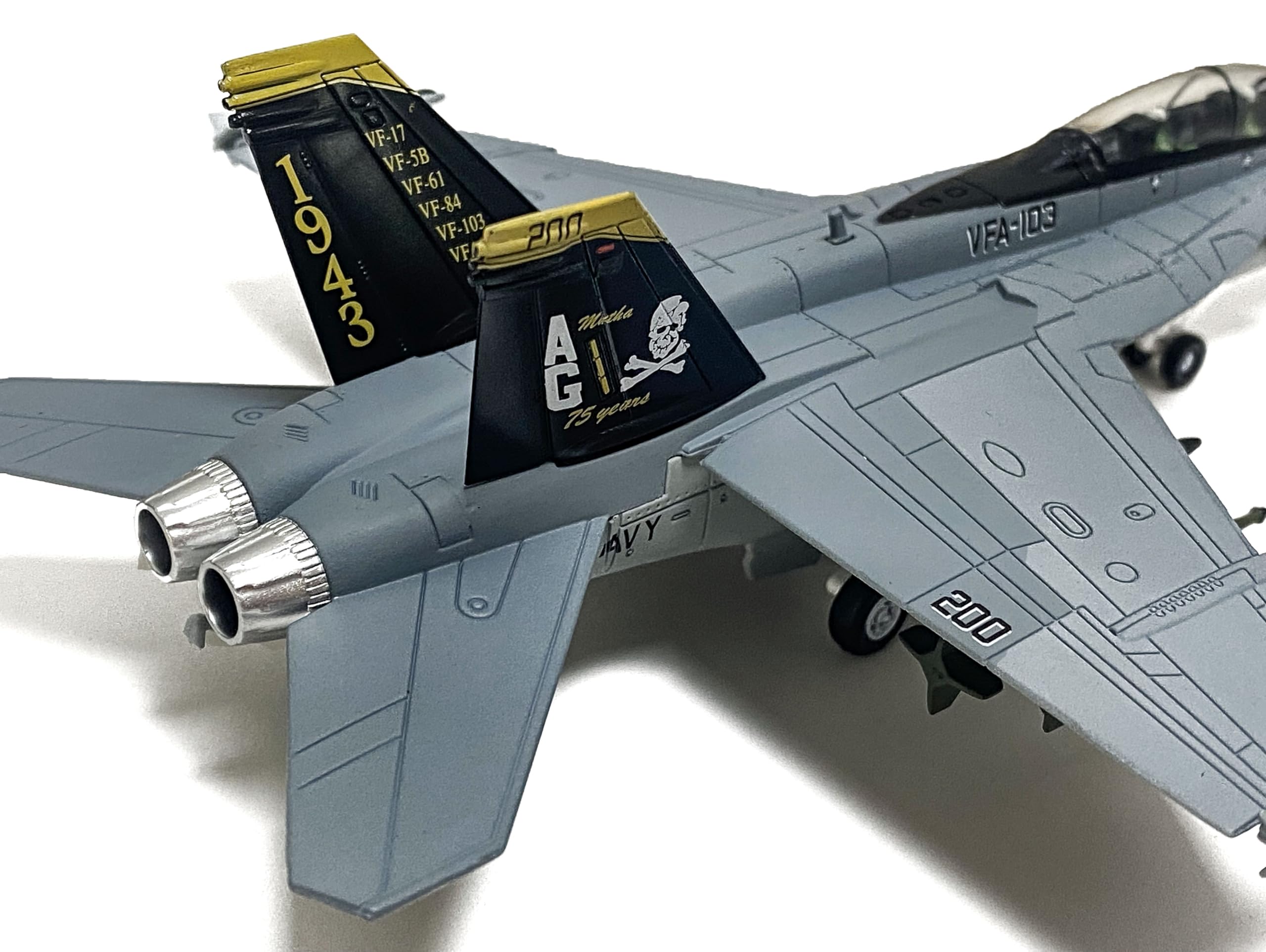 模型+プラモデル Witty wings F/A-18E super hornet F/A-18E Super Hornet 1:72 Diecast Model - Witty WT-WTW72007