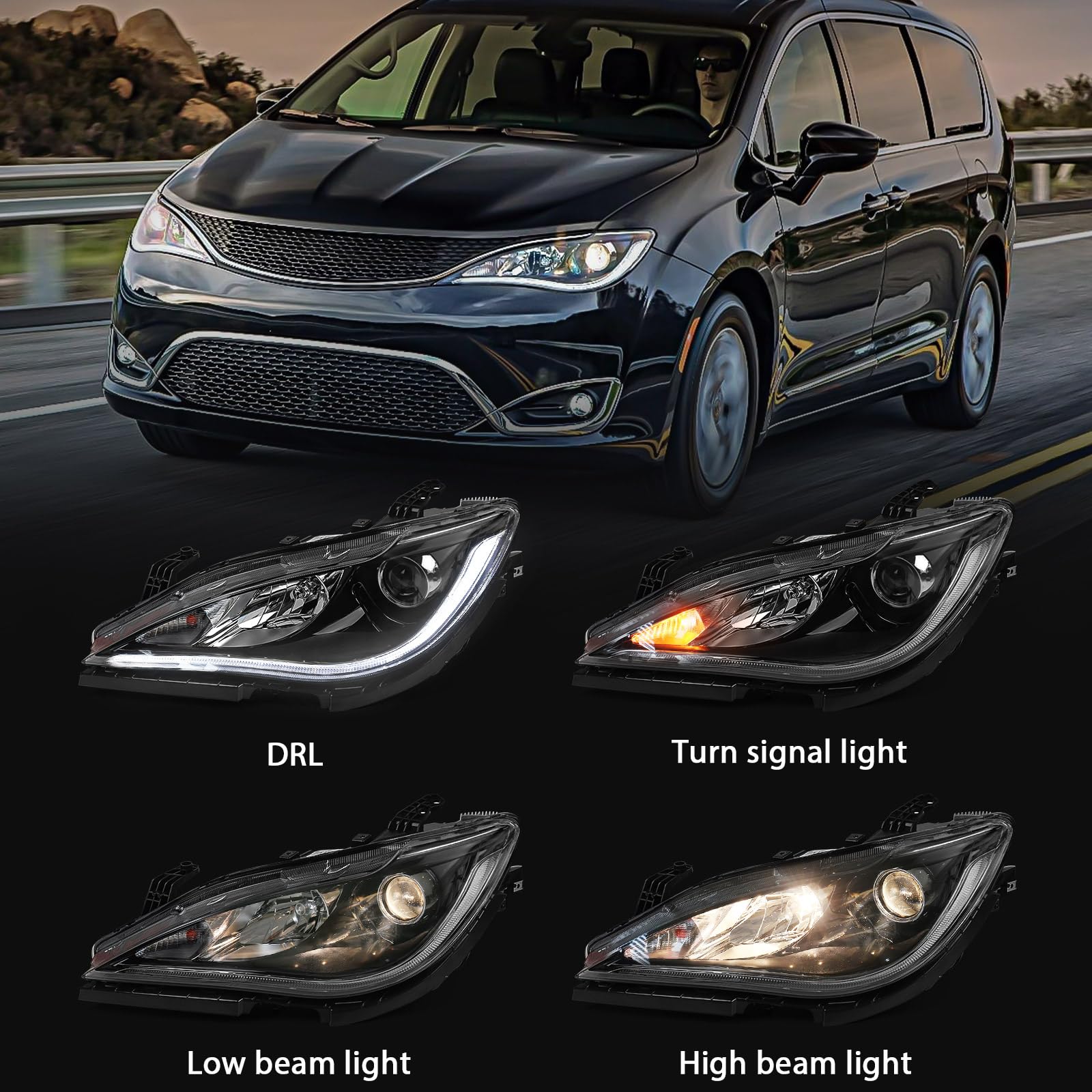 hapihapiさま Amazon.com: Huray Left Headlight Assembly for Jeep Grand