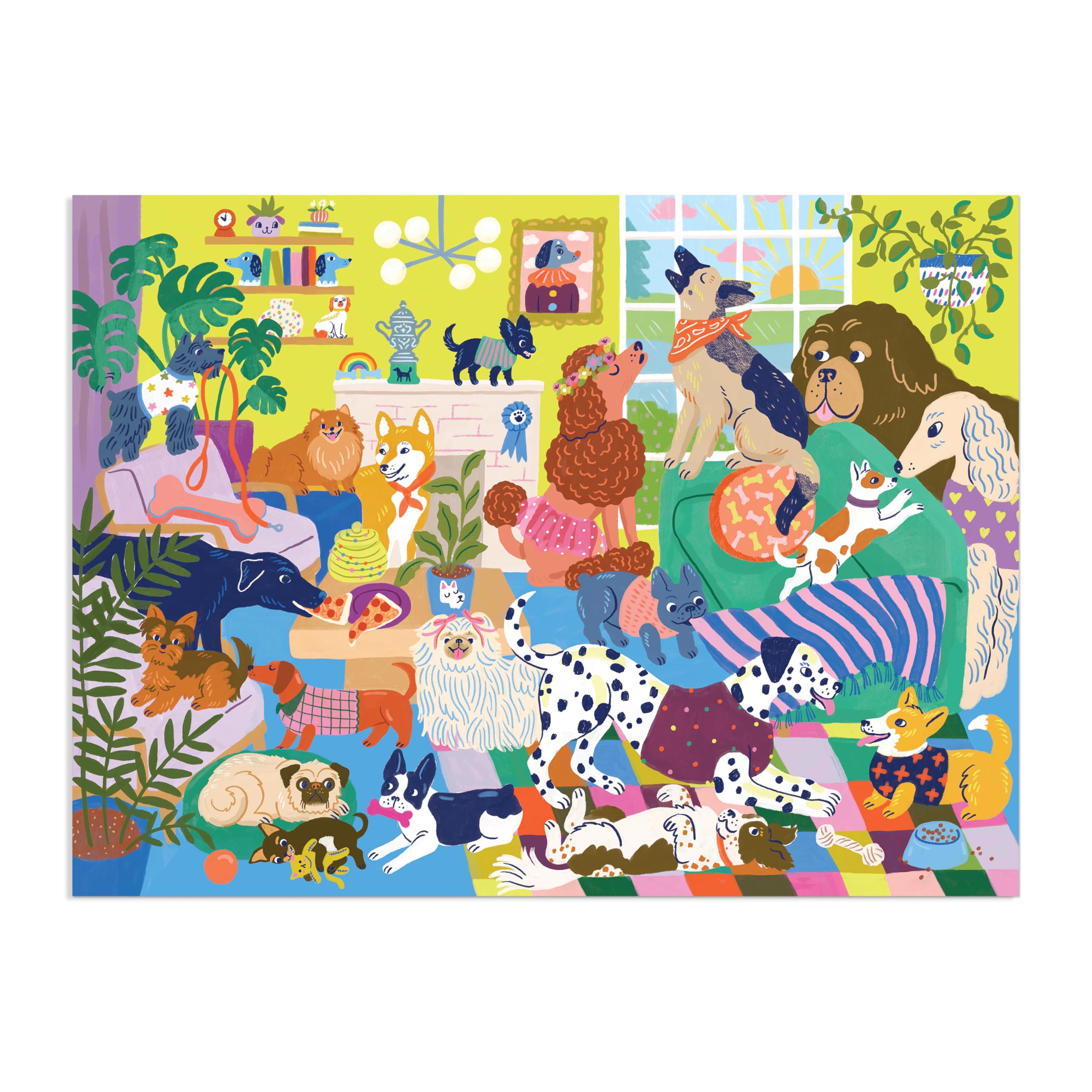 Amazon.com: Mudpuppy Good Dog Club – 1000 Piece Family Jigsaw