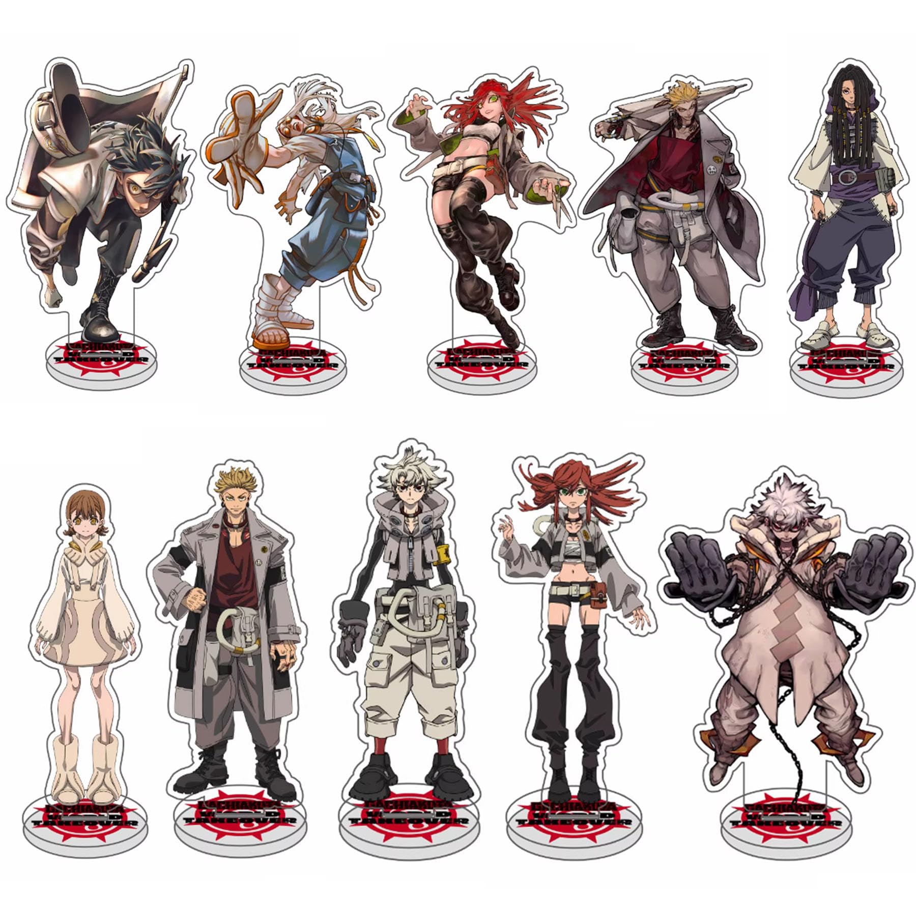 Amazon.co.jp: ガチアクタ グッズ アクリルスタンド アクスタ 台座あり