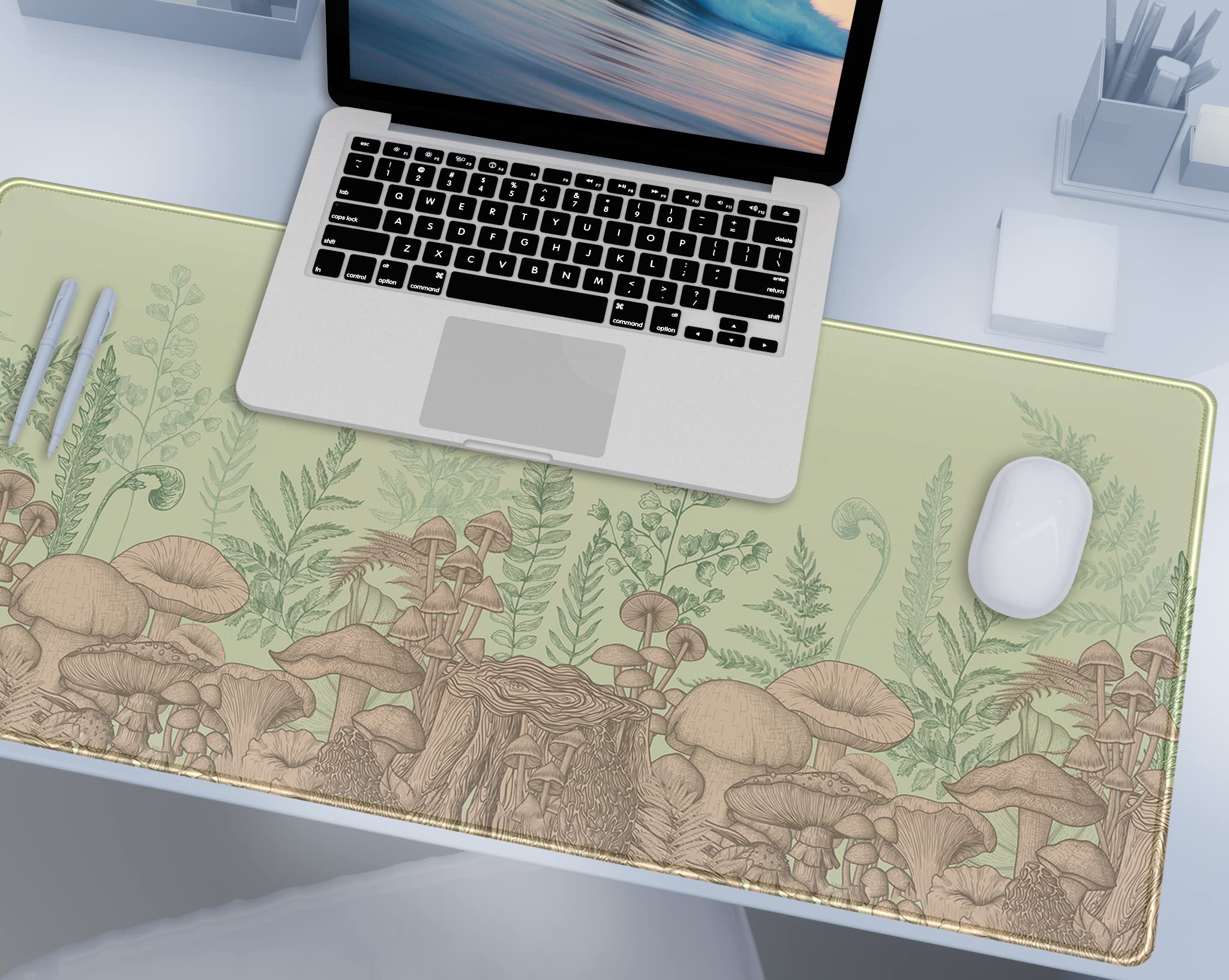 1 Tapis De Souris Mignon De Style Champignon, Tapis De Souris De Jeu Tapis De Souris De Clavier De Bureau Tapis De Souris Créatif Tapis De Souris Pour La Maison Et Le Bureau G 601099555429688