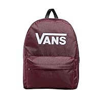 Vans Old Skool Print Backpack-B - Zaino Unisex, Rosso