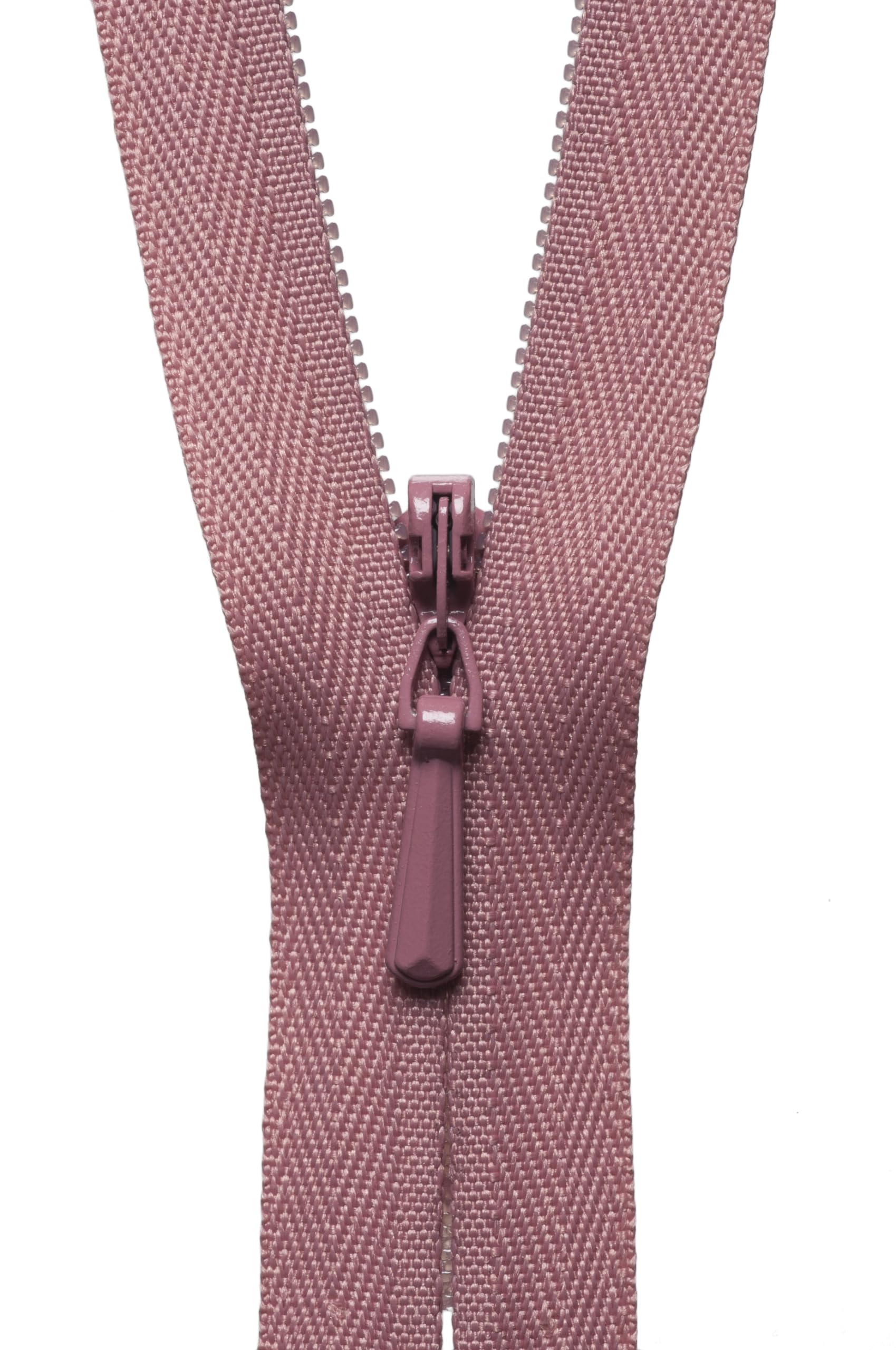 YKK Concealed Zip, No. 70 Dusky Pink, 23 cm Length