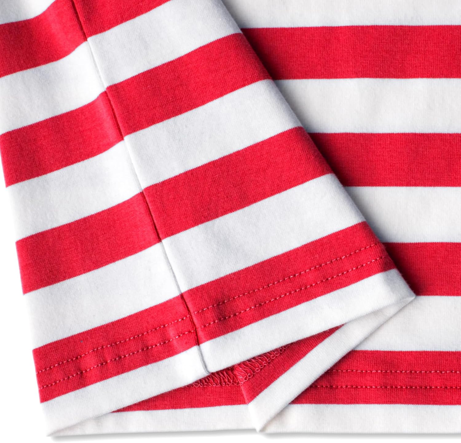 Boys Tshirt Striped, Short Sleeve Tee Shirts, Kids Crewneck T-Shirt Cotton Stripes Top - Image 4