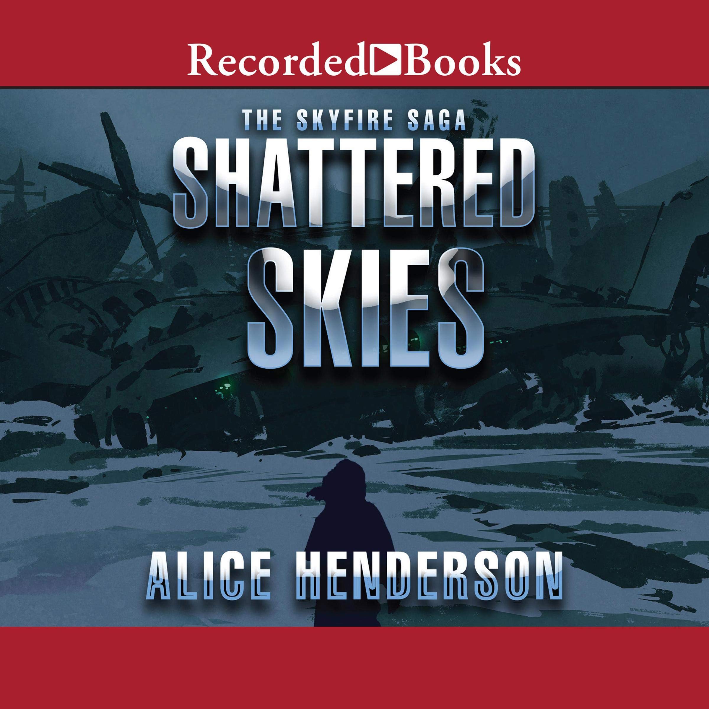 Cover art for Shattered Skies