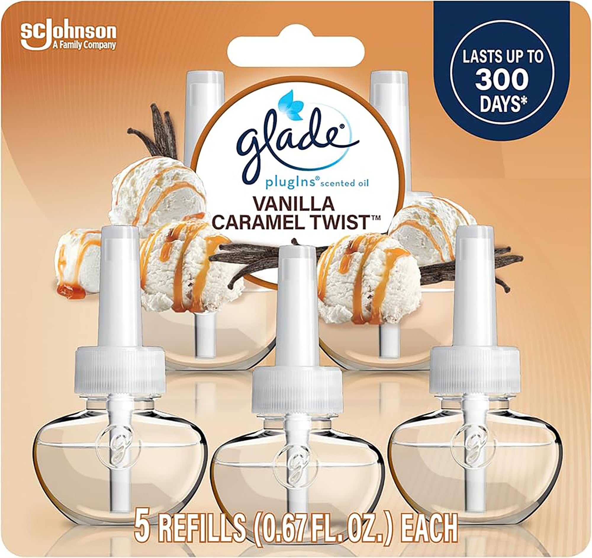 Glade PlugIns Vanilla Caramel Twist