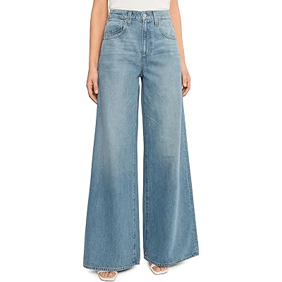 Джинсы Paige Cameron Wide Leg with Offset Coin Pocket in Fields