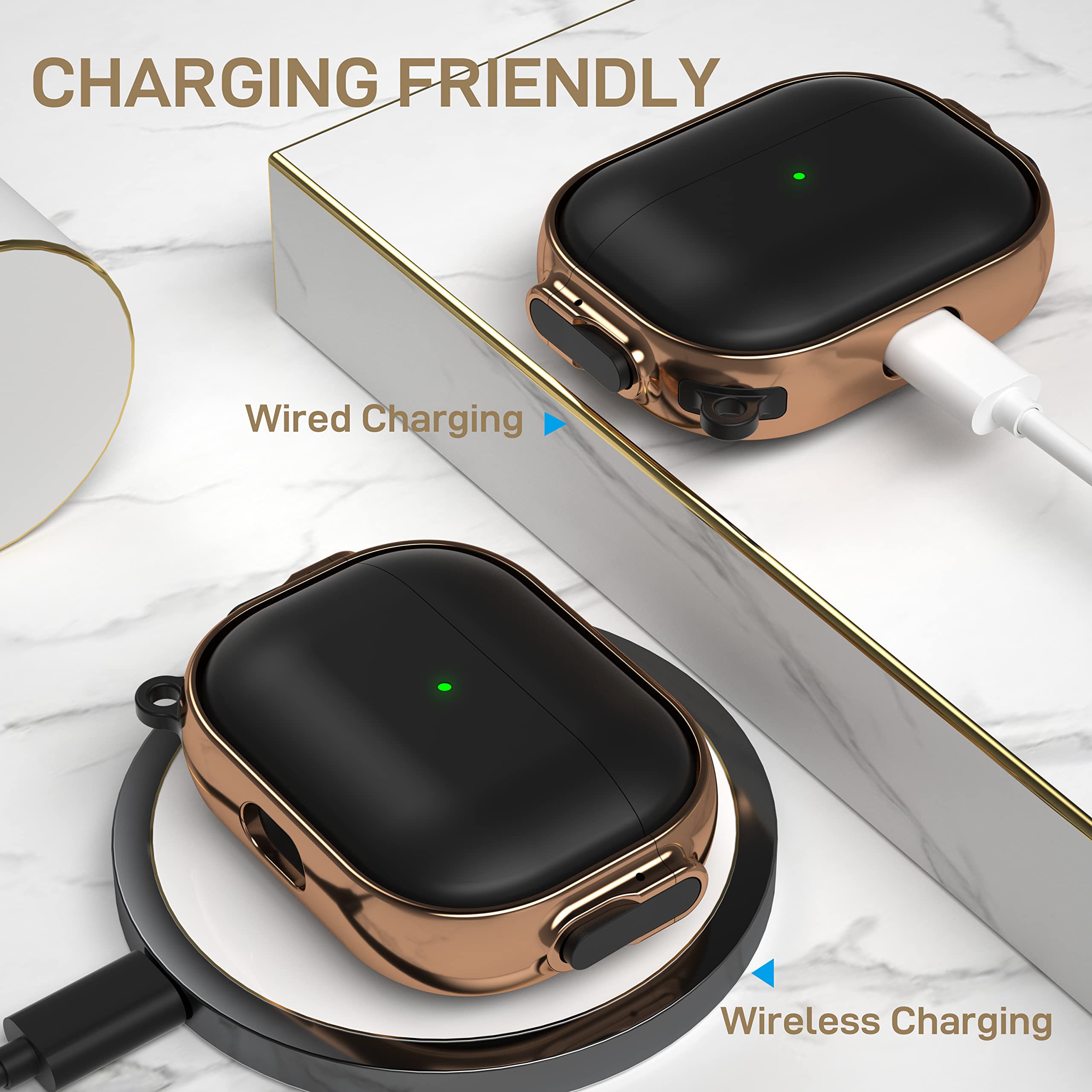 Amazon.com: Maxjoy for AirPods Pro 2nd/1st Generation Case with