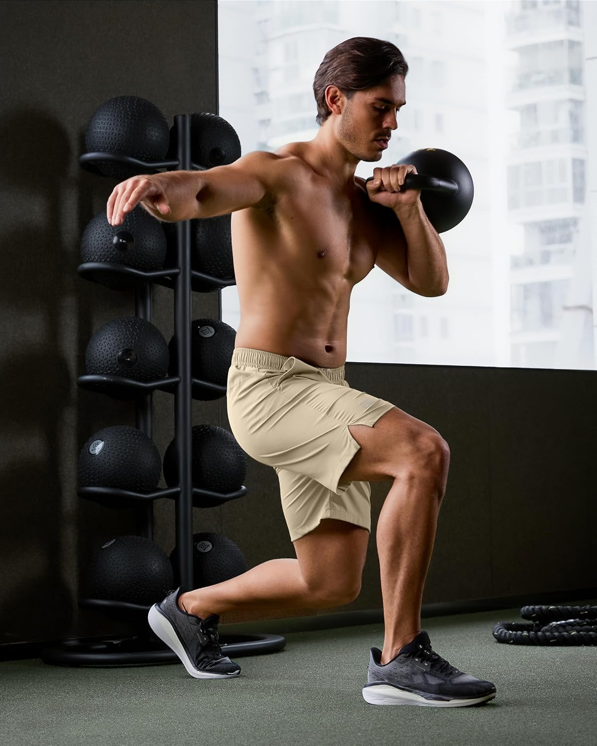 G Gradual Men's Athletic Running Shorts with Pockets Lightweight Quick Dry 5"/ 7"/ 9" Basketball Workout Gym Shorts for Men - Image 3