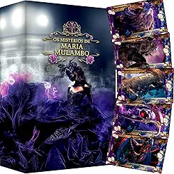 Baralho Cigano Os Mistérios de Maria Mulambo Luxo 36 Cartas 100% Plastificadas e Manual Tamanho REVISTA