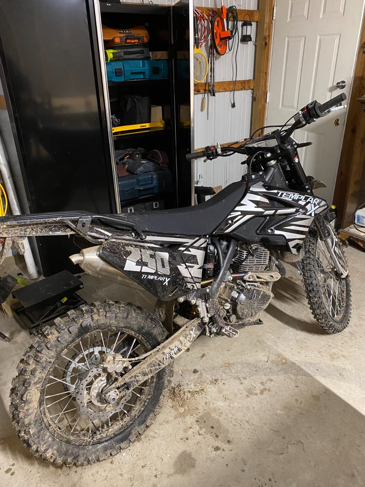 98/mo Finance XPRO Templar X 250cc 6 Speed Dirt Bike with Zongshen Engine Pit Bike Gas Dirt