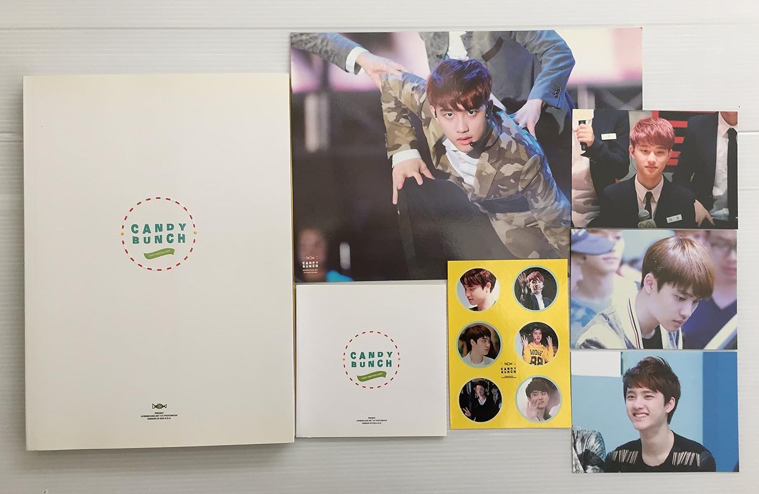 EXO D.O. ディオ　ギョンス　マスター　作成　写真集　グッズ　色々セット EXO D.O. ディオ ギョンス マスター 作成 写真集 グッズ 色々