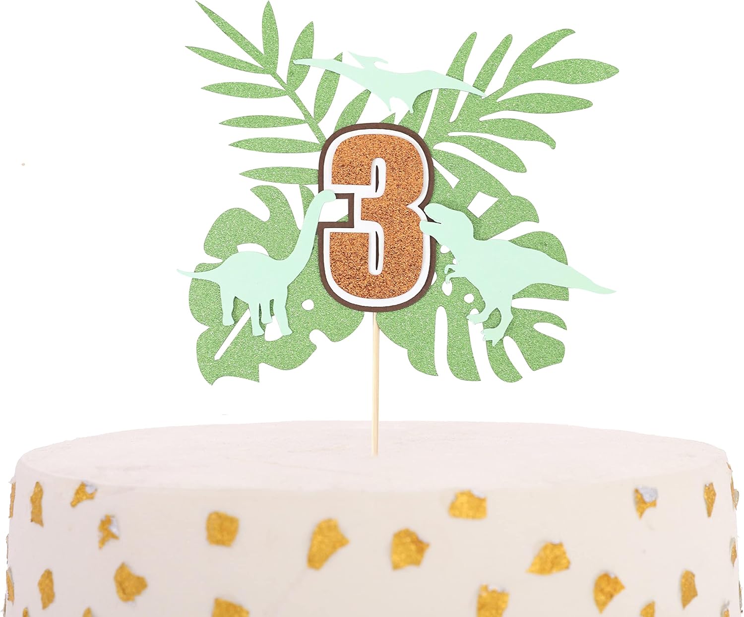 Three Rex Dinosaur Cake Topper Dinosaur 3rd Birthday Cake