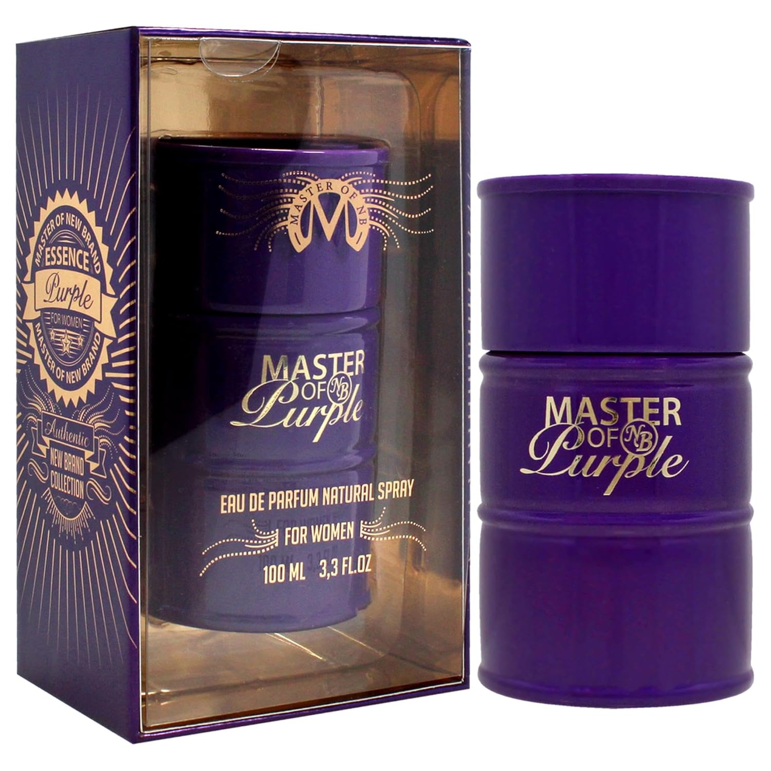 New Brand Master of Purple by New Brand for Women - 3.3 oz EDP Spray - Image 3